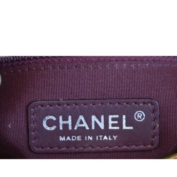 Chanel French Riviera Quilted CaviarLeather Hobo Bag Yellow (Pre-Owned) - Picture 4 of 14